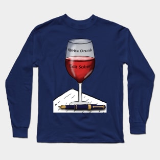 Wine Writer Long Sleeve T-Shirt